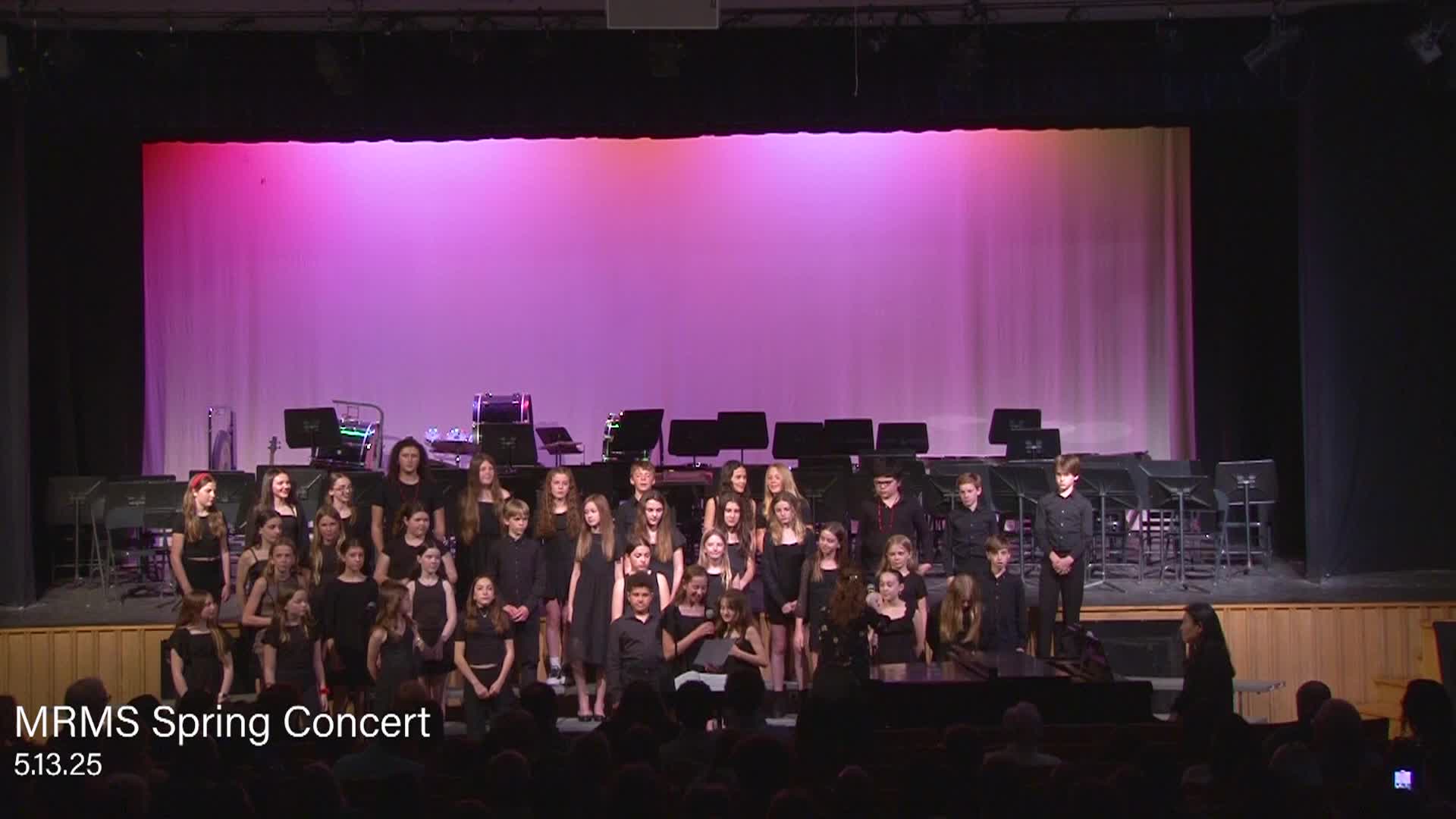 Miles River Middle School Spring Concert 2025